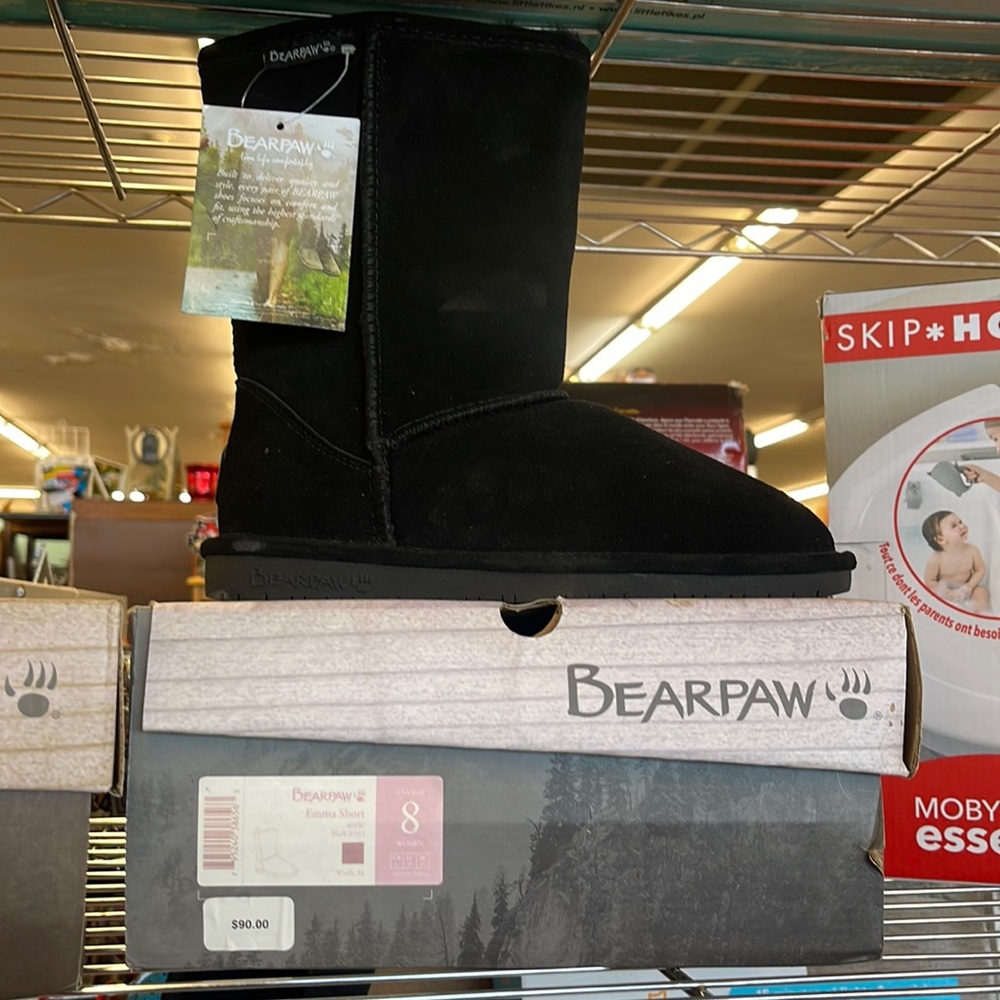 Black BearPaw Boots